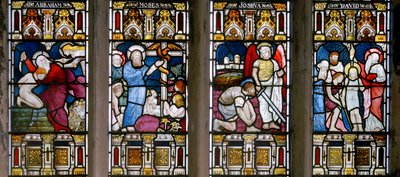 Ulceby, St Nicholas, Quatre prédelles de l